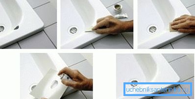 Schritt für Schritt Erholung von Spüle und Bad Schritt für Schritt Erholung von Spüle und Bad