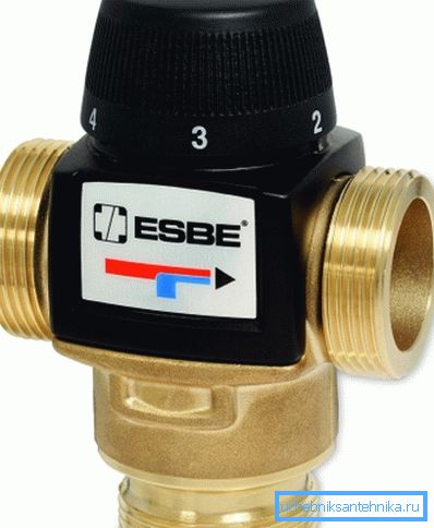 Ein Beispiel für ein Qualitätsprodukt mit Thermostatkopf. Ein Beispiel für ein Qualitätsprodukt mit Thermostatkopf.