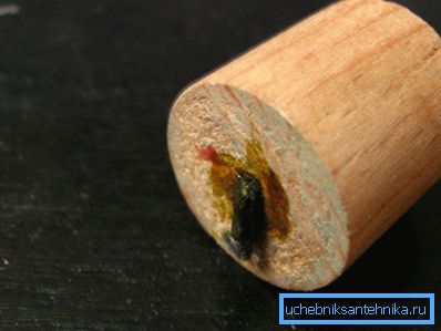 Ein Beispiel für das einfachste Chopik-Holz Ein Beispiel für das einfachste Chopik-Holz