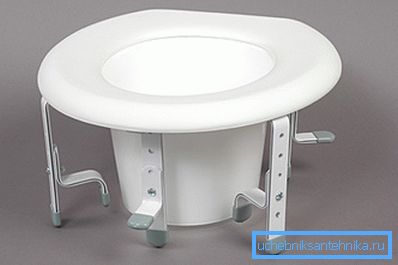 WC-Set mit Höhenverstellung