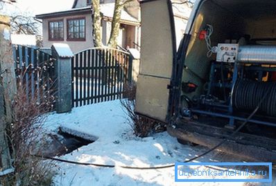 900 Beseitigung des Sturmabwassers durch spezielle Ausrüstung