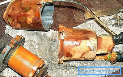 Pumpenverhütung Rodnichok mit der oberen Wasseraufnahme Pumpenverhütung Rodnichok mit der oberen Wasseraufnahme