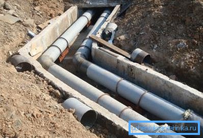 Verlegen von Pipelines in ein Tablett. Verlegen von Pipelines in ein Tablett.