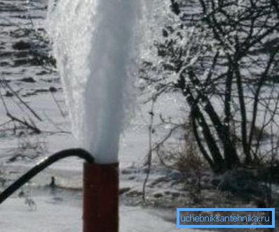 Das Spülen ist der effektivste Weg, um Schlamm und Verunreinigungen aus dem Brunnen zu entfernen. Das Spülen ist der effektivste Weg, um Schlamm und Verunreinigungen aus dem Brunnen zu entfernen.