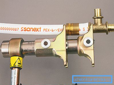 Installationsvorgang eines Pressfittings Installationsvorgang eines Pressfittings