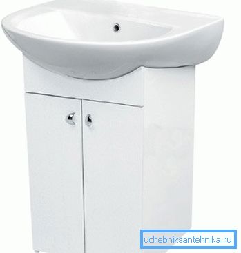 Spülen Sie ohne Loch unter dem Wasserhahn mit einem Schrank der gewünschten Größe und Ausführung Spülen Sie ohne Loch unter dem Wasserhahn mit einem Schrank der gewünschten Größe und Ausführung