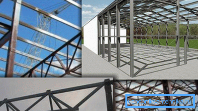 Verschiedene Metallkonstruktionen aus Formrohr Verschiedene Metallkonstruktionen aus Formrohr