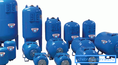 Verschiedene Arten von Hydroakkumulatoren Verschiedene Arten von Hydroakkumulatoren