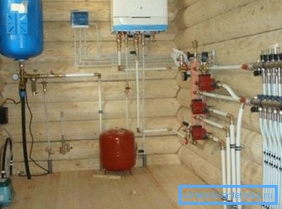 Verteilung der Wasserleitungen im Bad Verteilung der Wasserleitungen im Bad