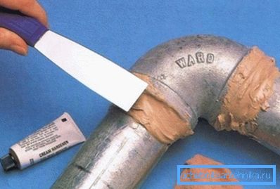 Reparatur mit 