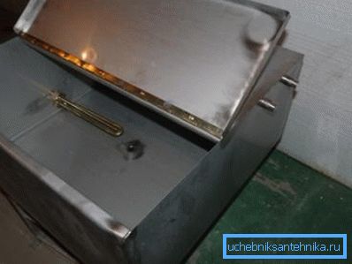 Duschwanne aus Edelstahl 250 Liter Duschwanne aus Edelstahl 250 Liter
