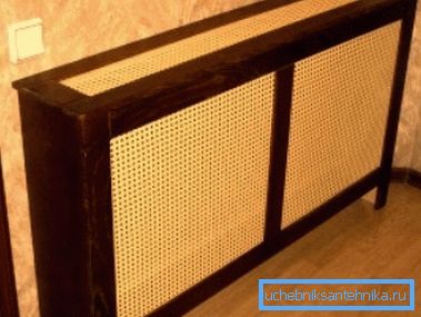 Rattan-Leinwand in einem Holzrahmen - eine sehr attraktive Lösung Rattan-Leinwand in einem Holzrahmen - eine sehr attraktive Lösung