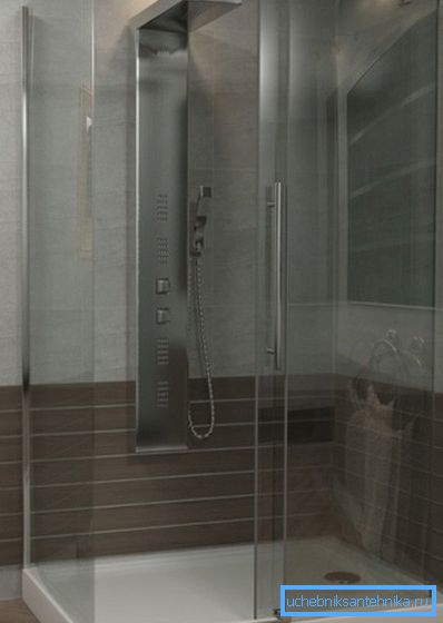 Mit Hilfe einer Palette können Sie schnell eine Duschkabine bauen. Mit Hilfe einer Palette können Sie schnell eine Duschkabine bauen.