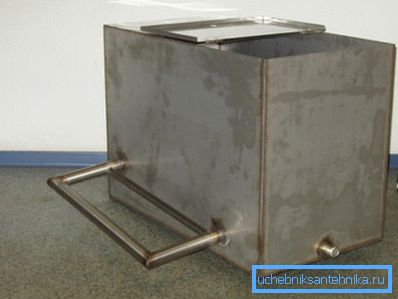 Selbst gemachter Edelstahlbehälter Selbst gemachter Edelstahlbehälter
