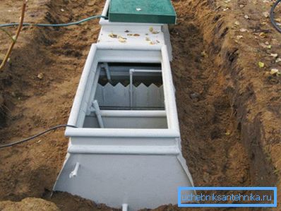 1136 Septischer Tank im Inneren