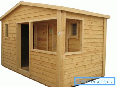 Reihenhaus aus Holz. Reihenhaus aus Holz.