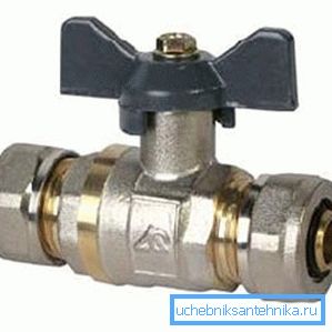 Kugelhahn für Metallrohre Kugelhahn für Metallrohre