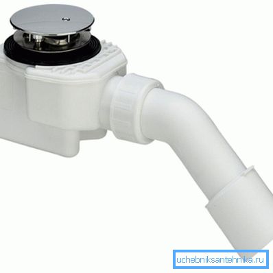 Siphon für die Duschpalette von 60 mm wie ein Leiterablauf Siphon für die Duschpalette von 60 mm wie ein Leiterablauf