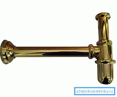 Siphon aus Buntmetall. Siphon aus Buntmetall.