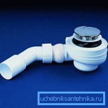 Siphon mit Bodenventil Siphon mit Bodenventil