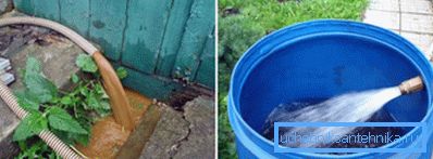 Wasser oder Sandfang ablassen