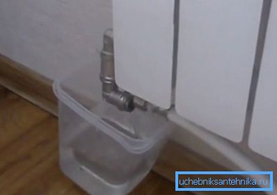 Vor dem Abbau abtropfen lassen Vor dem Abbau abtropfen lassen