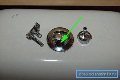 3964 Abdeckung mit zwei Knöpfen vom Tank abnehmen