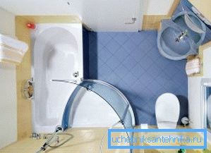 3088 Duschkabine mit Badewanne