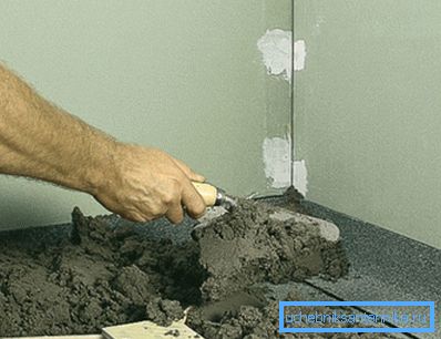 Erstellen einer zweiten Betonschicht Erstellen einer zweiten Betonschicht