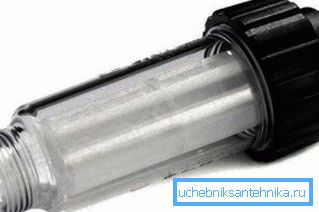 Ein Spezialfilter wird direkt vor dem Eingang des Minisinks eingefügt Ein Spezialfilter wird direkt vor dem Eingang des Minisinks eingefügt
