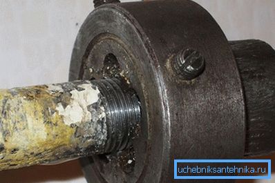 Möglichkeiten zum Schneiden von Gewinden am Rohr Möglichkeiten zum Schneiden von Gewinden am Rohr
