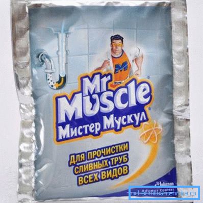 Mittel zum Reinigen von Abwasserrohren - Mr. Muskul Mittel zum Reinigen von Abwasserrohren - Mr. Muskul