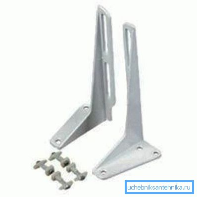 Stahlhalter für die Spüle - 35 cm Standardlänge Stahlhalter für die Spüle - 35 cm Standardlänge