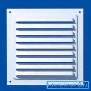 Standard-Lüftungsgitter aus Metall mit Jalousien Standard-Lüftungsgitter aus Metall mit Jalousien
