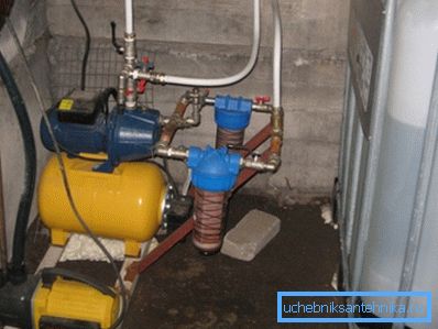 Wasserstation im Keller Wasserstation im Keller