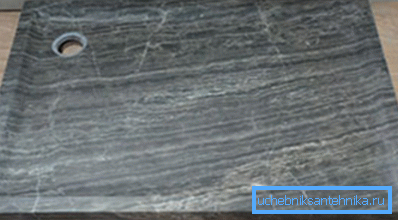 Die stilvolle kleine Palette aus einem Naturstein. Die stilvolle kleine Palette aus einem Naturstein.