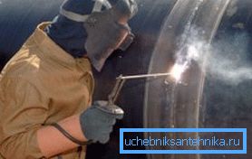 Hochdruckgasrohrschweißen Hochdruckgasrohrschweißen