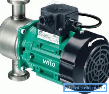 Dies ist ein Modell mit einem Rotor, der nicht mit Wasser in Kontakt steht. Dies ist ein Modell mit einem Rotor, der nicht mit Wasser in Kontakt steht.