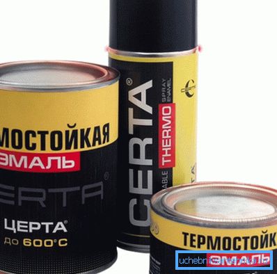 Thermofarbe für den Ofen Thermofarbe für den Ofen