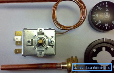 Thermostat für Elektrokessel Thermostat für Elektrokessel