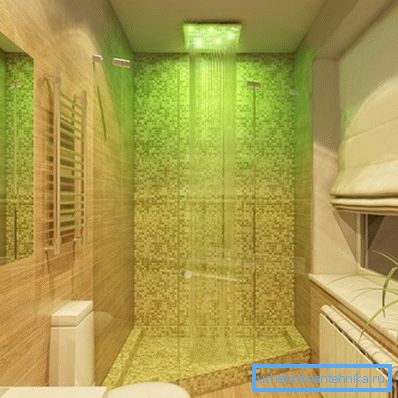 Regendusche im Badezimmer Regendusche im Badezimmer