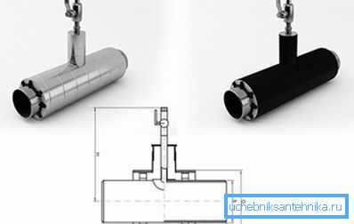 T-Stück mit Kugelventil der Entlüftung getrennt von PPU T-Stück mit Kugelventil der Entlüftung getrennt von PPU