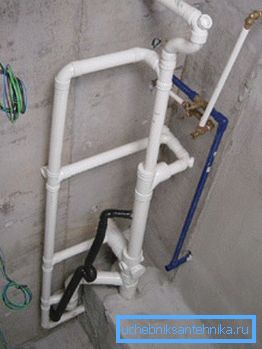 Rohr PE 100 SDR 21 in der Wohnung Rohr PE 100 SDR 21 in der Wohnung