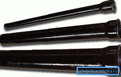 Rohre aus Gusseisen für individuelle Abwässer Rohre aus Gusseisen für individuelle Abwässer