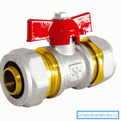 Spannzange Sharovy-Kran für metallplastische Rohre Spannzange Sharovy-Kran für metallplastische Rohre
