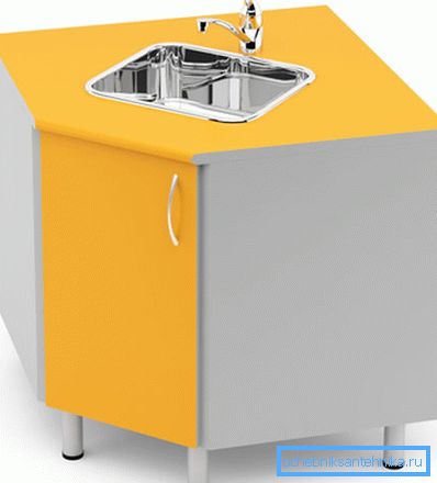 Schrank für Eckspüle Schrank für Eckspüle
