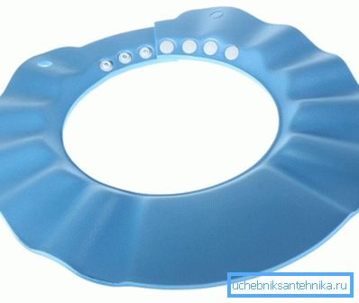 Bequemes Baby-Duschvisier Bequemes Baby-Duschvisier
