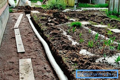 845 Drainage verlegen