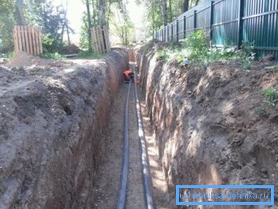 Wasserrohrverlegung Wasserrohrverlegung