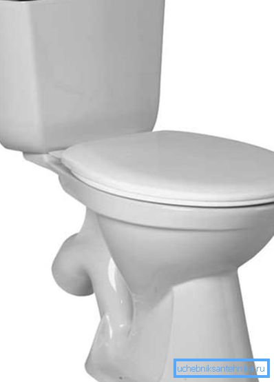 WC-Schüssel mit Spülkasten WC-Schüssel mit Spülkasten